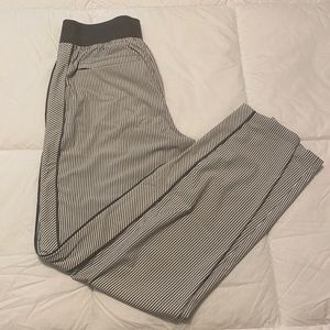 Athleta striped Brooklyn pant